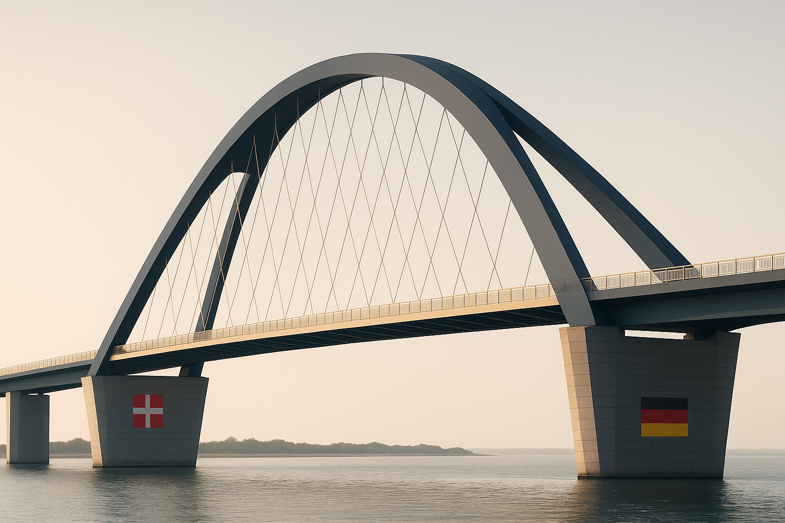 Verbindung zwischen Dänemark und Deutschland